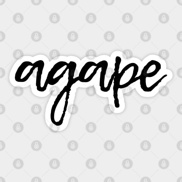 Agape Love Sticker by Move Mtns